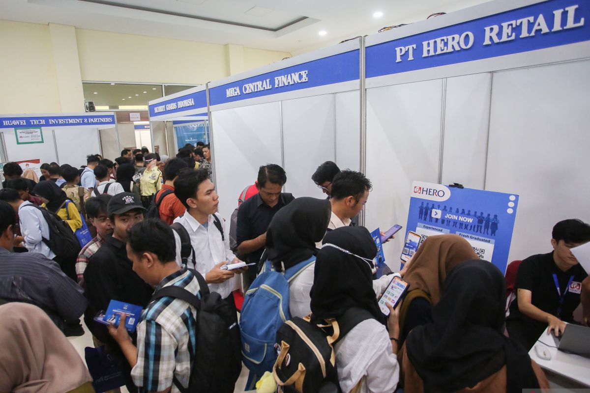 BPS: Angka pengangguran di Indonesia naik 83 ribu pada Februari 2025