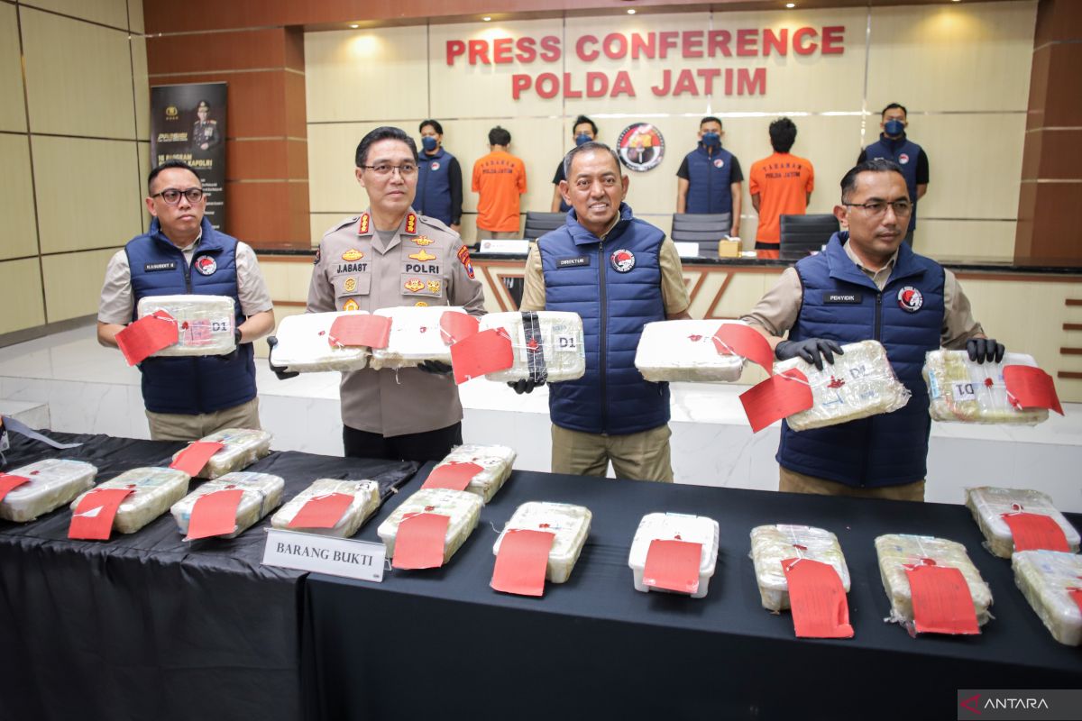 Pengungkapan kasus narkotika jaringan internasional