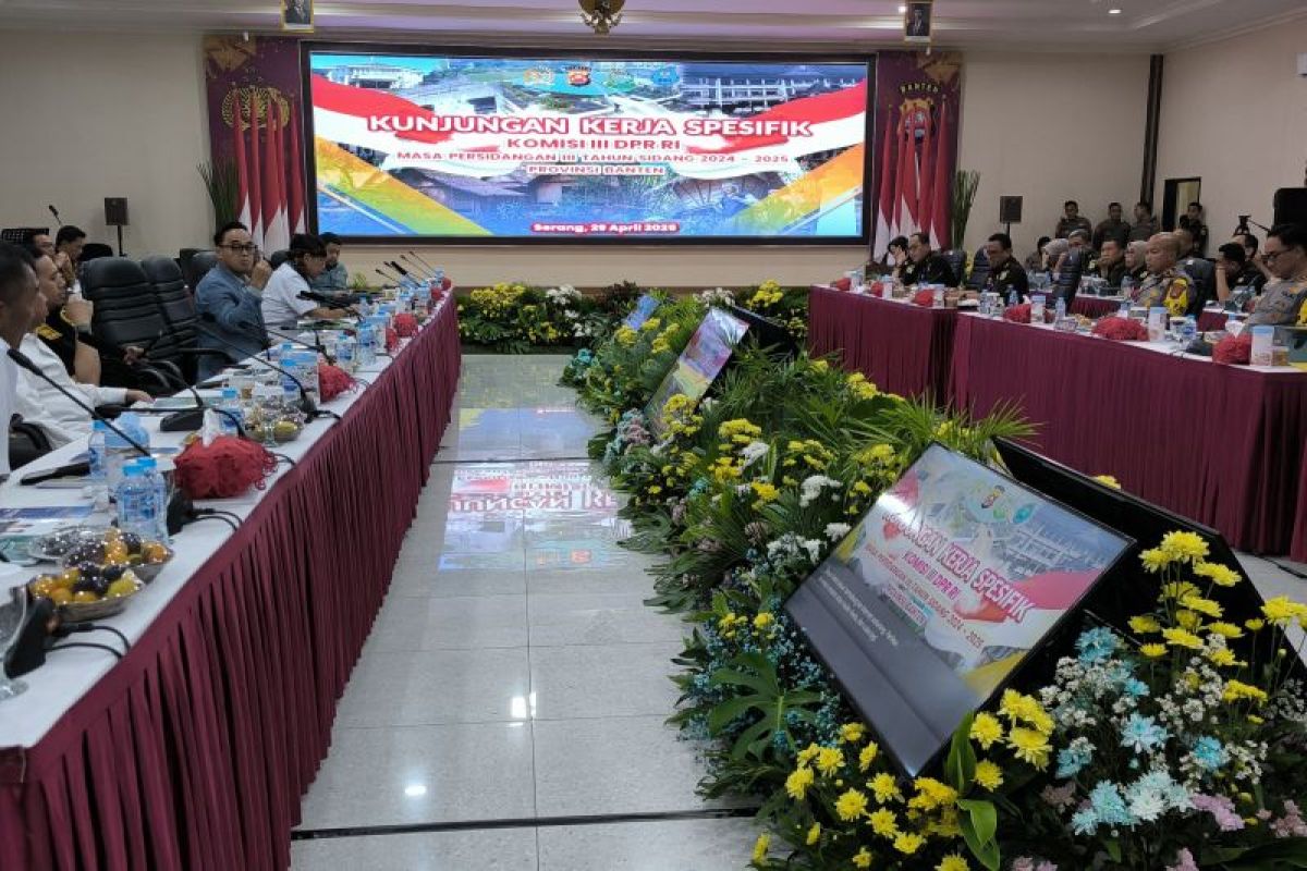 Berantas narkoba, Komisi III DPR apresiasi langkah Polda Banten