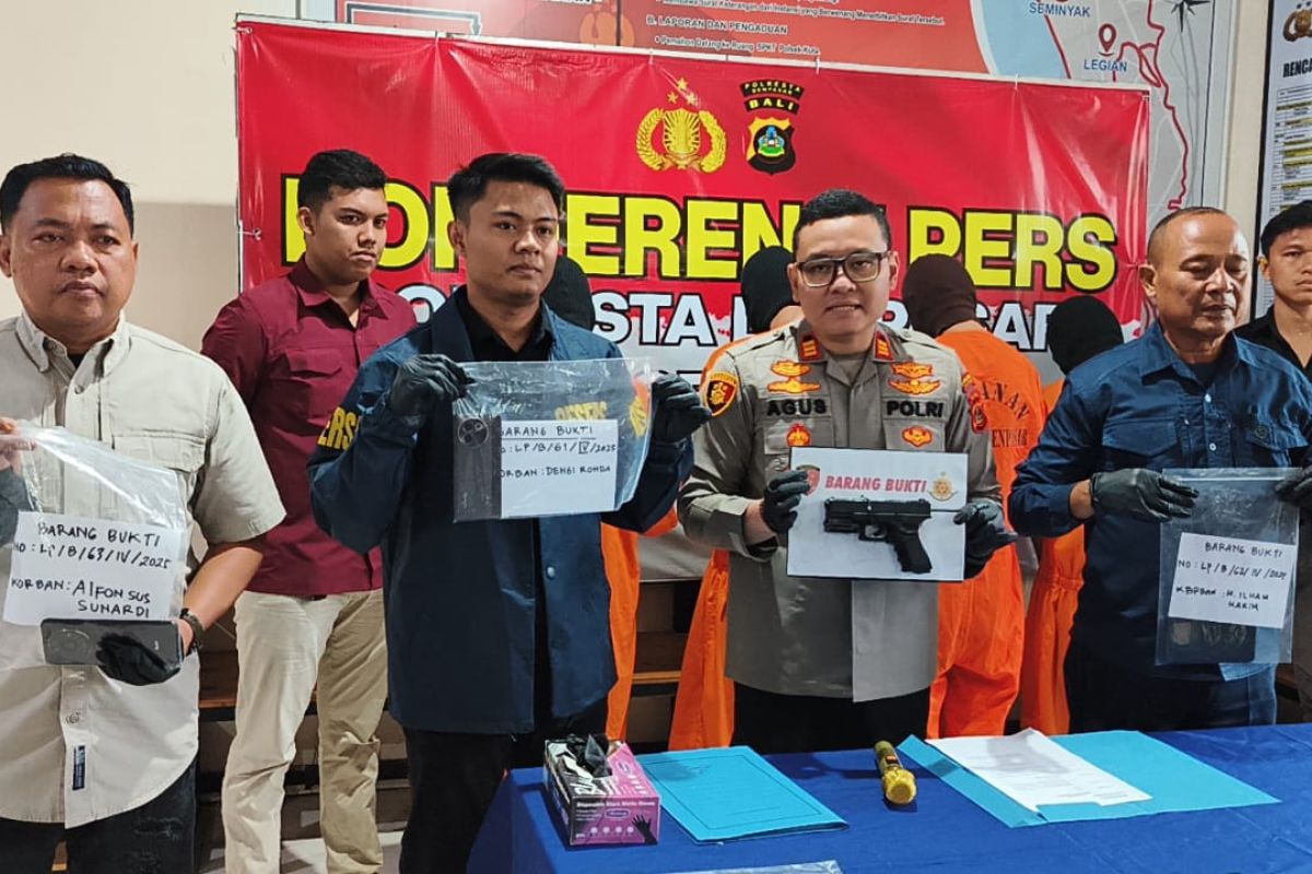 Polisi ringkus empat remaja begal bersenjata di Tuban, Bali