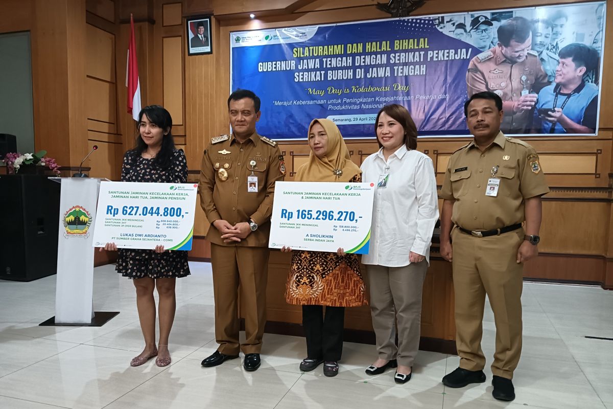BPJS Ketenagakerjaan lindungi 4,5 juta tenaga kerja di Jateng-DIY