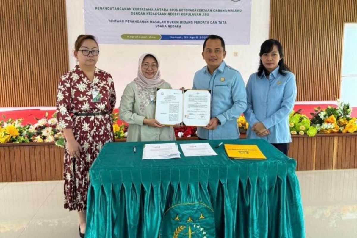 BPJAMSOSTEK-Kejari Aru kerja sama penanganan  kepatuhan ketenagakerjaan