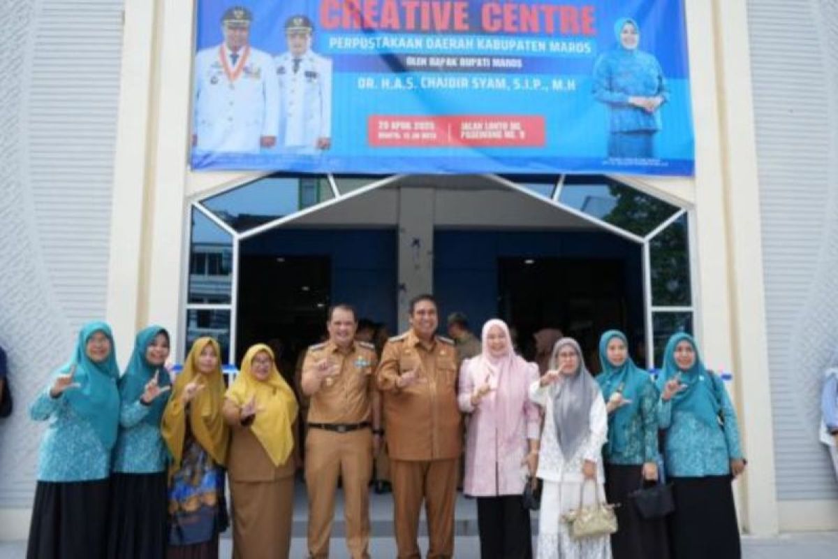 Bupati Maros: Pembangunan Gedung Creative Center menelan anggaran Rp1,5 miliar