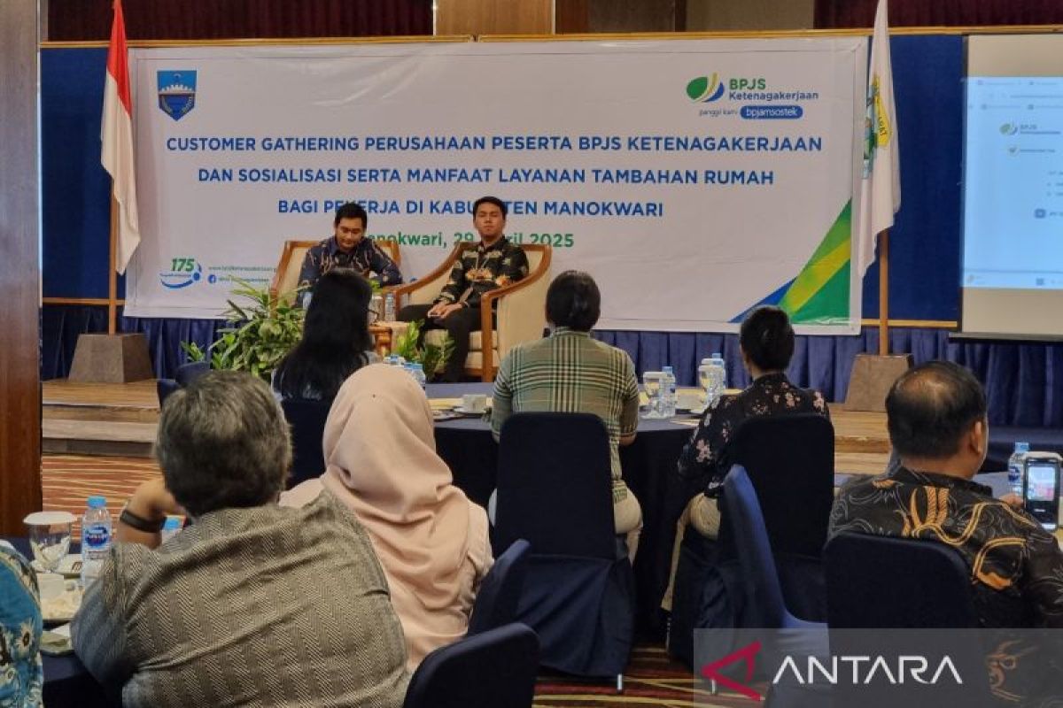 BPJamsostek Manokwari sosialisasi layanan tambahan pembiayaan rumah