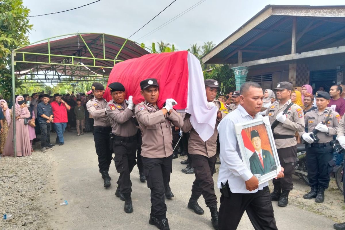Anggota DPRD Sergai Purnawirawan Polri Iptu Suherman berpulang