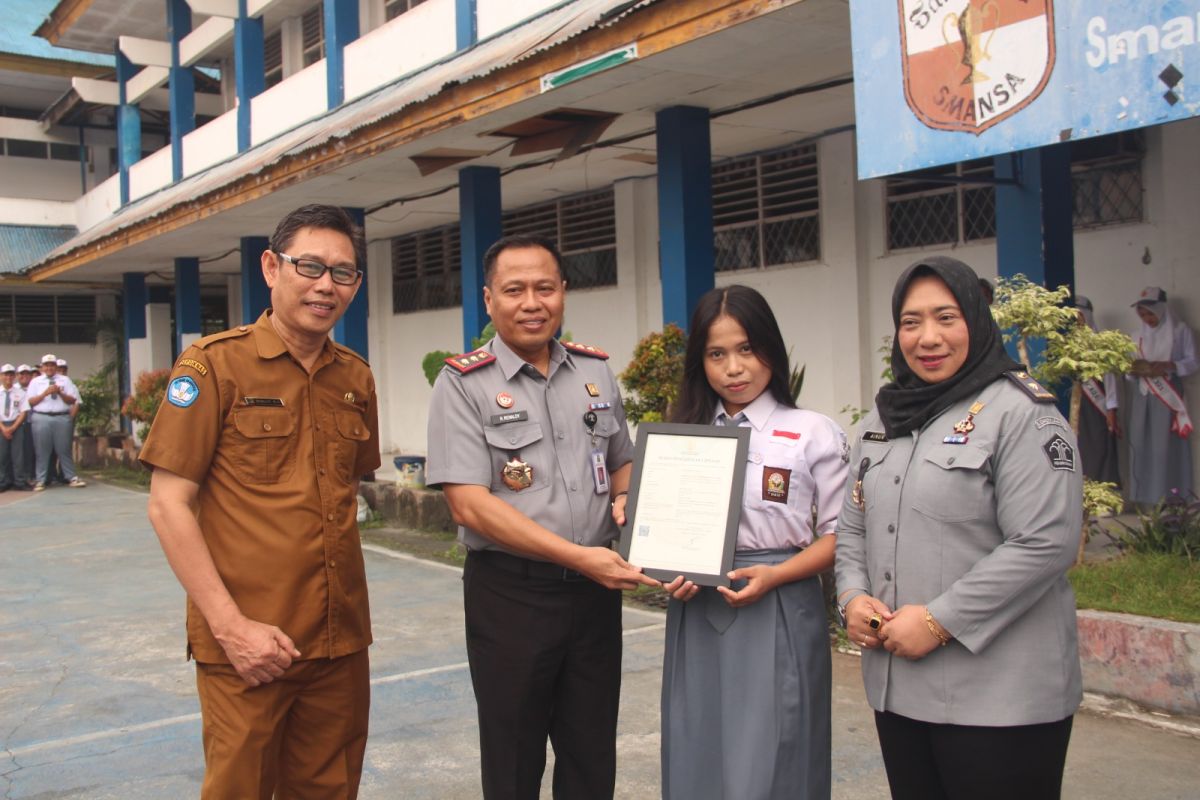 Kemenkum Sulteng lindungi karya inovatif siswa melalui pencatatan Hak Kekayaan Intelektual