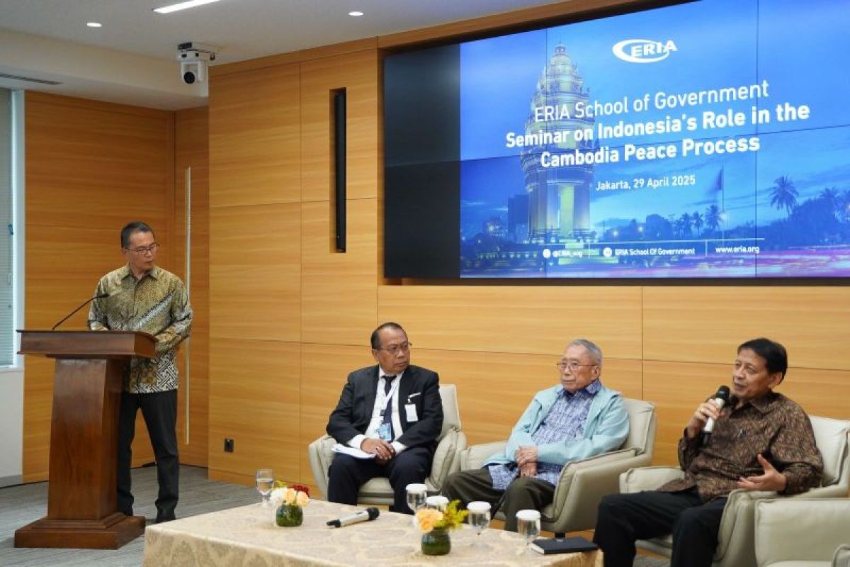 ERIA gelar seminar bahas kiprah Indonesia dalam perdamaian Kamboja