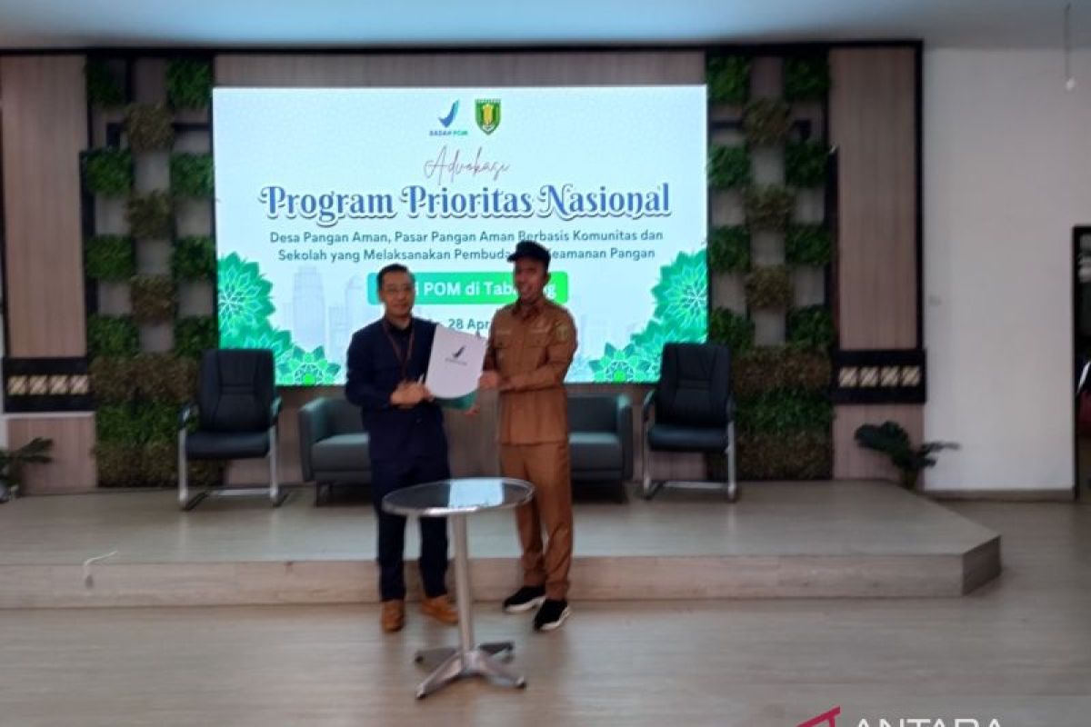 Kecamatan Murung Pudak percontohan intervensi keamanan pangan