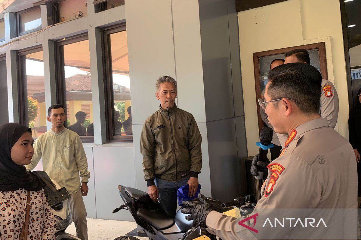 Polisi kembalikan empat motor barang bukti ke pemiliknya