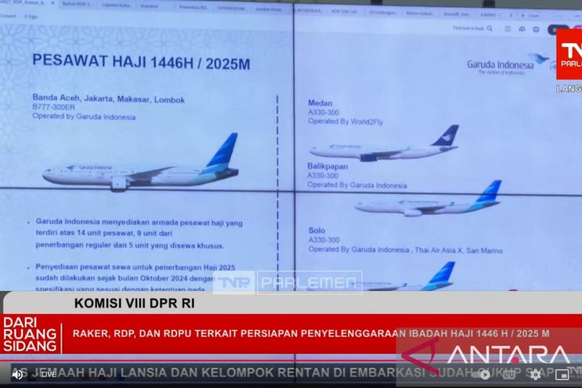 Layani jamaah usia lanjut, Garuda Indonesia siapkan Haji Ramah Lansia