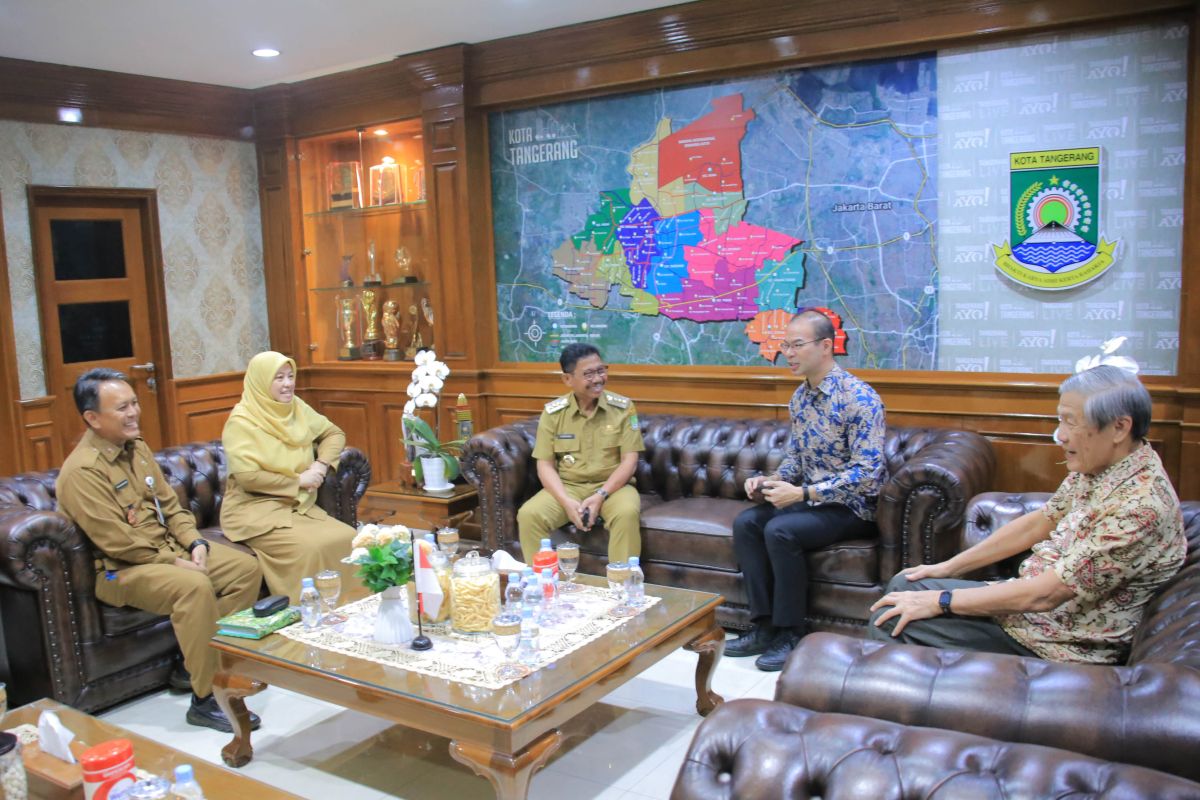 Tangerang paparkan pengembangan aerotropolis ke delegasi CLC Singapura