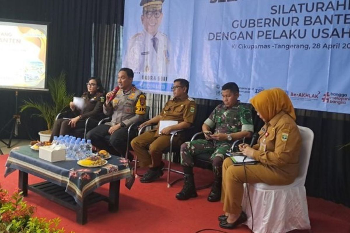Kapolda Banten sebar nomor HP ke pelaku industri: Telepon jika ada gangguan