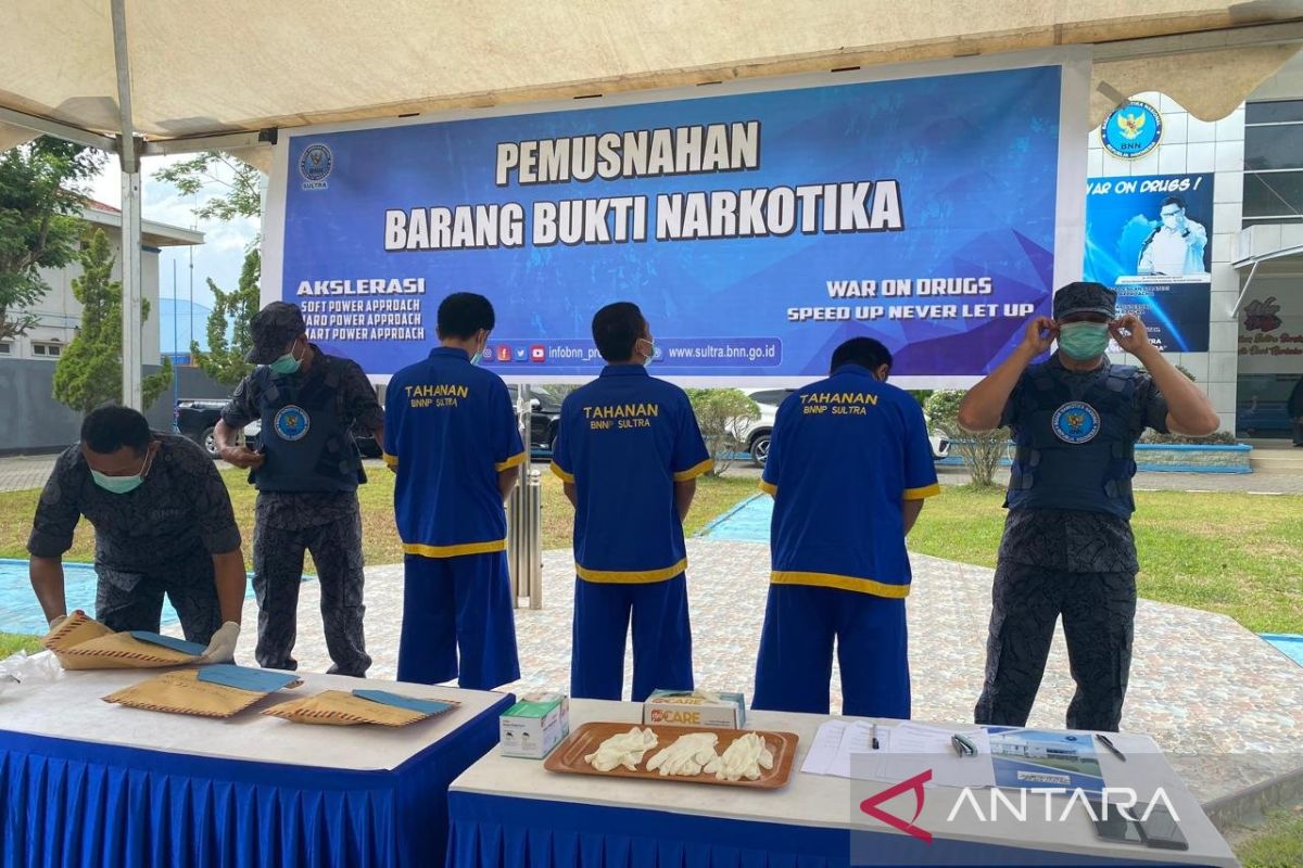 BNNP: Pengguna narkoba di Sultra didominasi pekerja tambang