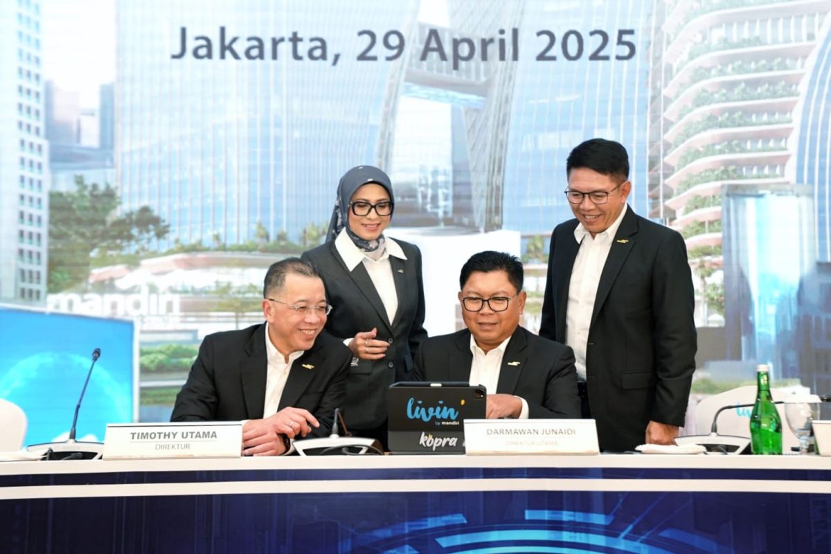Bank Mandiri cetak laba bersih Rp13,2 triliun di kuartal I-2025