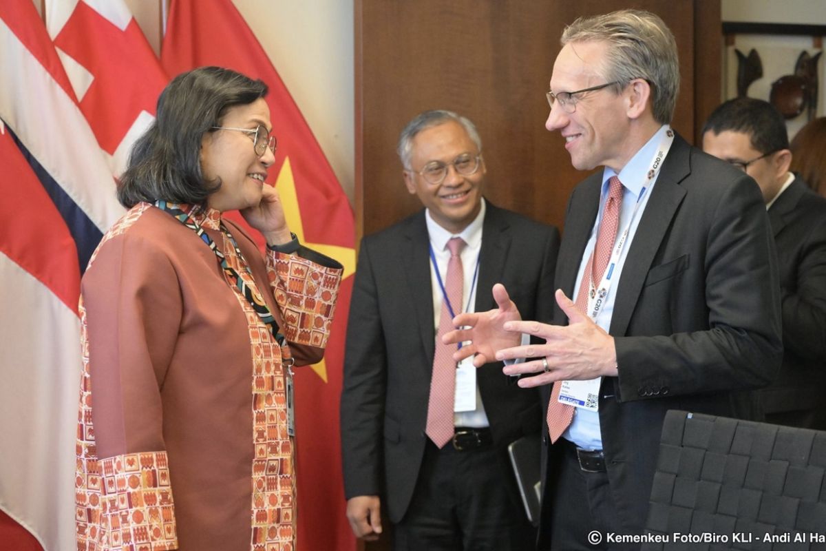 Sri Mulyani bahas hubungan dagang Menkeu Jerman