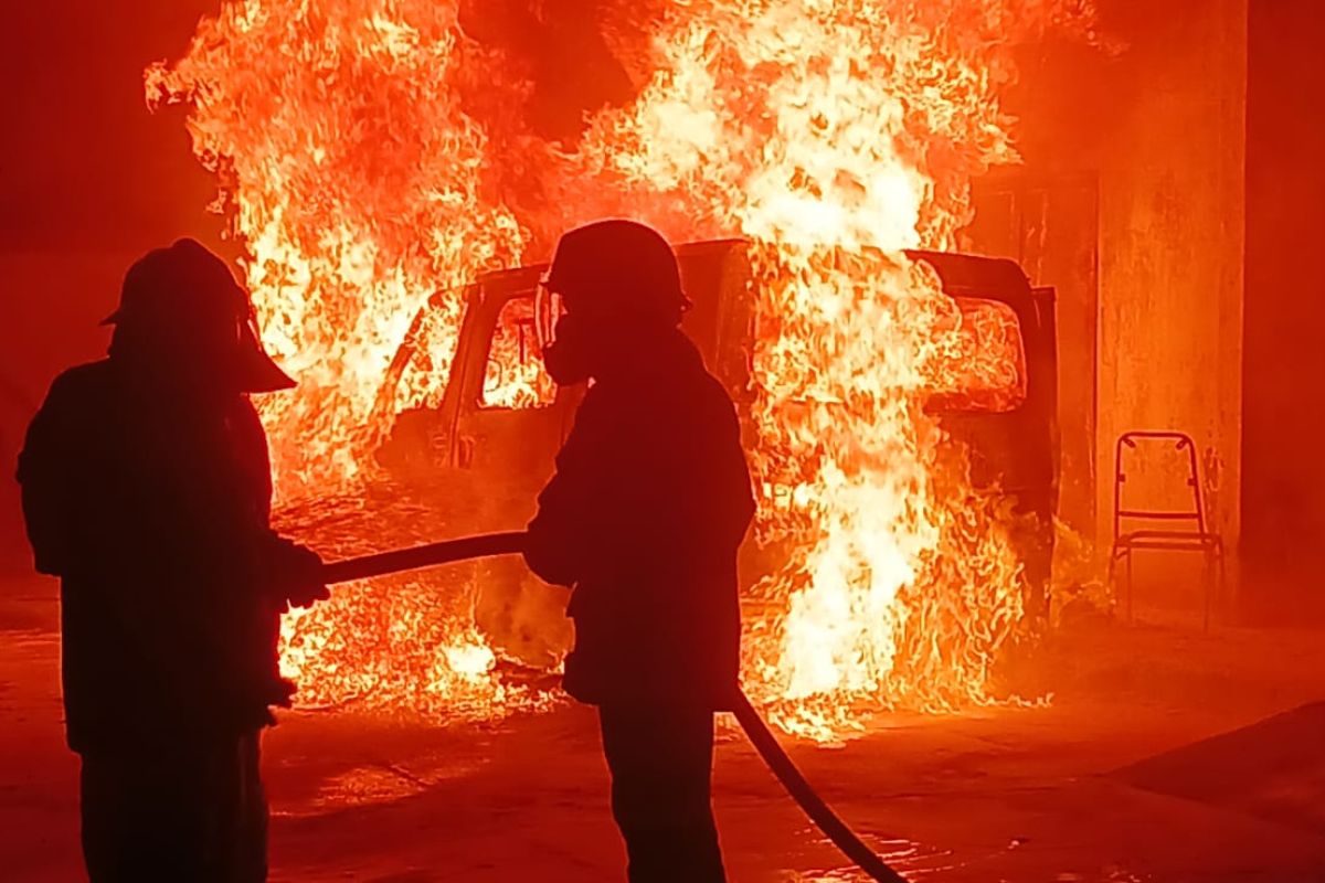Pertamina investigasi penyebab kebakaran SPBU di Kota Jambi