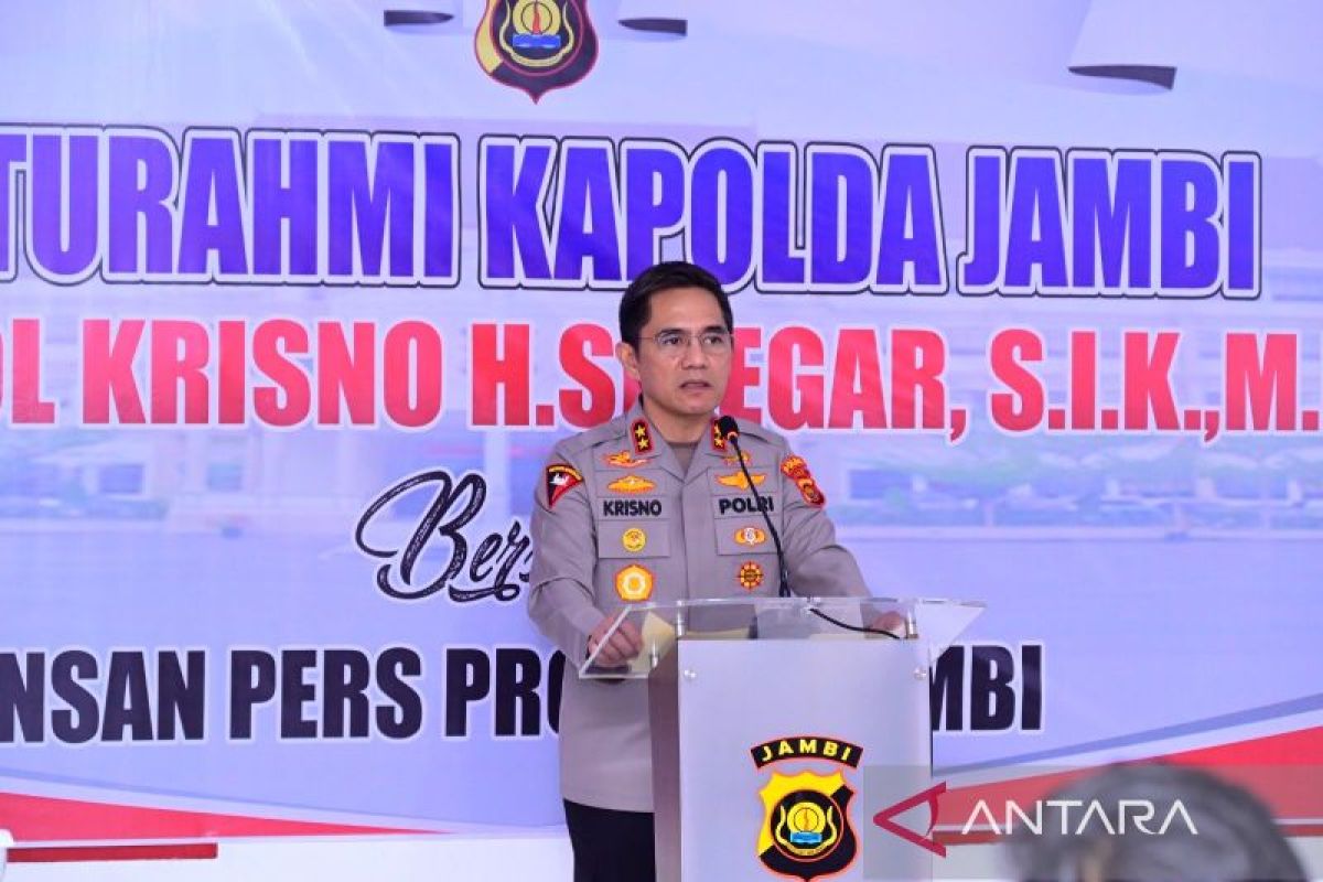 Kapolda Jambi  ajak jurnalis jaga stabilitas daerah