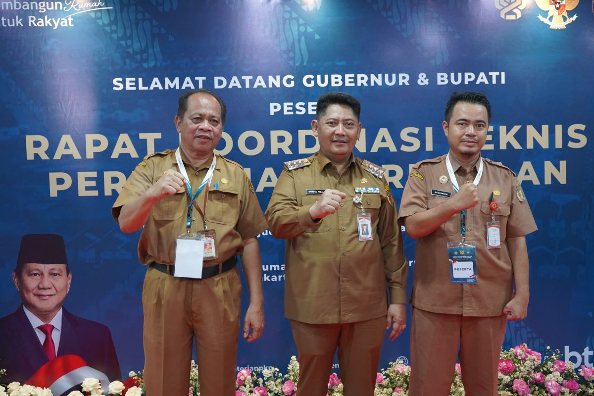 Bupati HST dukung realisasikan tiga juta rumah Kementerian PKP