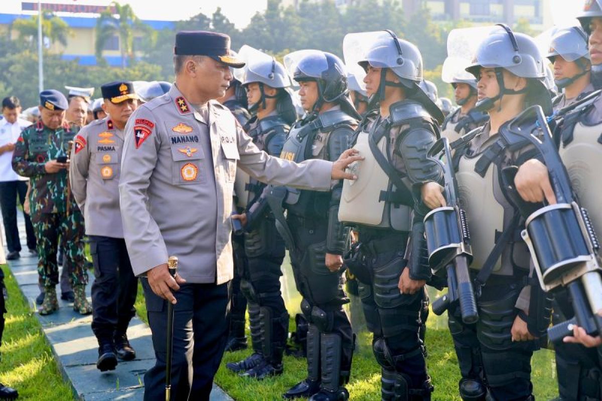 Polda Jatim kerahkan 3.736 personel gabungan untuk 