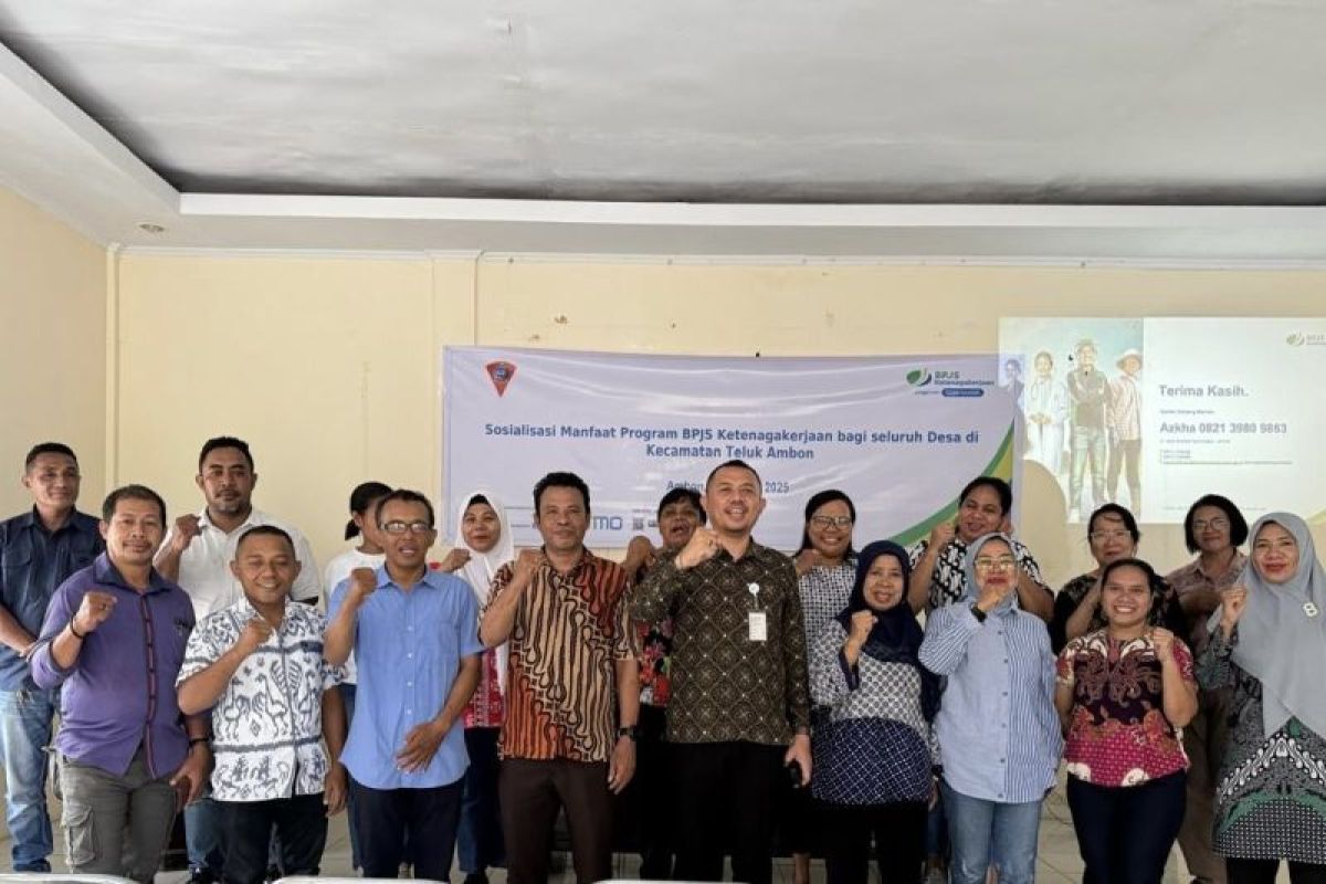 BPJamsostek Maluku sosialisasi program jaminan keselamatan kerja untuk jasa konstruksi