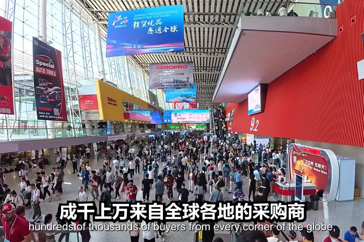 Pengalaman "Influencer" asal Inggris ketika Berkunjung ke Canton Fair