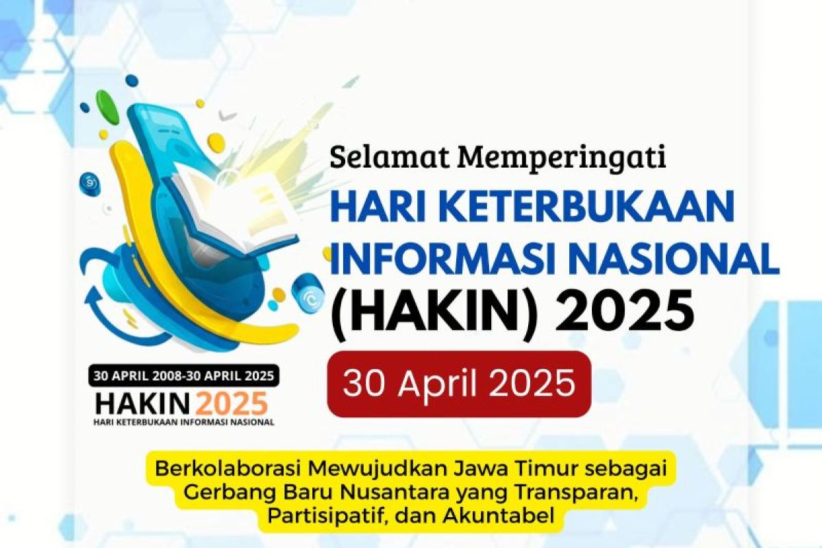Komisi Informasi: Peringatan HAKIN 2025 jadi refleksi kondisi badan publik Jatim