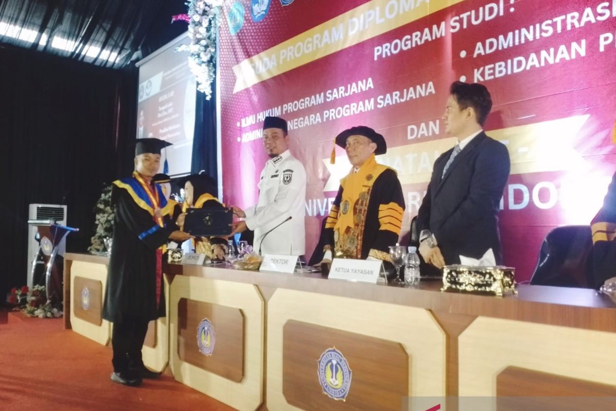 UNRIDA gelar prosesi wisuda 137 mahasiswa di Rengat