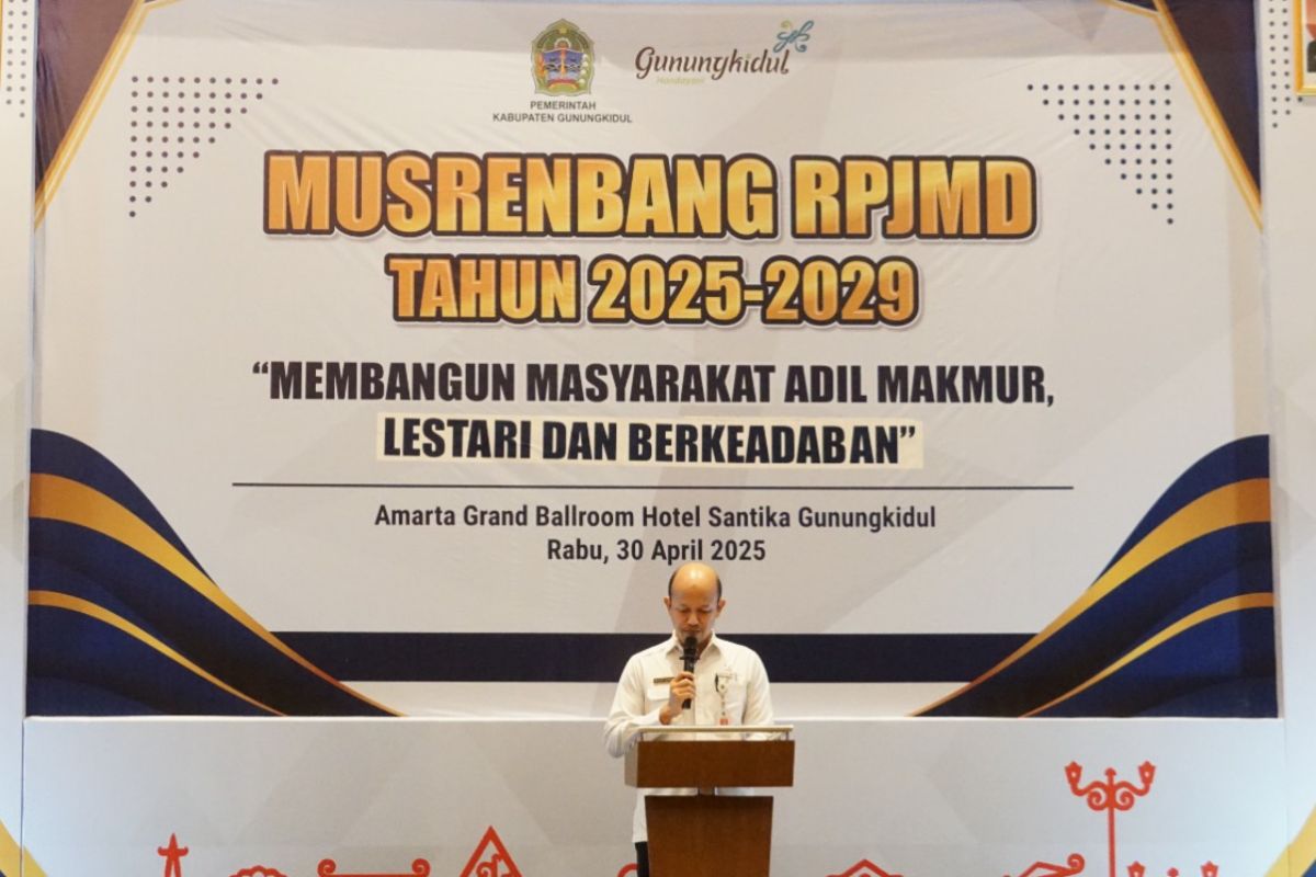 Musrenbang RPJMD Gunungkidul upaya kawal pembangunan makin berkualitas