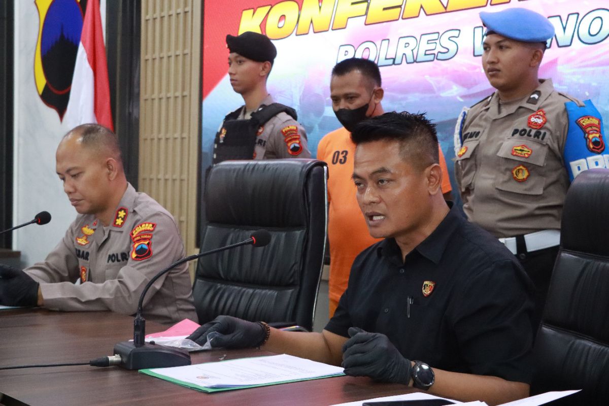 Polres Wonosobo  tahan penjual togel Hongkong