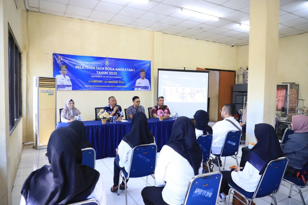 Disnaker Tangerang buka pelatihan tata boga jadi peluang usaha kuliner