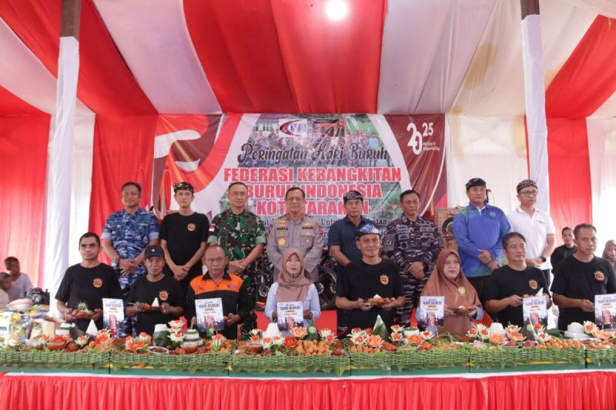 TNI--Polri dan Pemprov Kaltara Kompak Rayakan May Day, Wujudkan Soliditas dan Dukungan Nyata bagi Kaum Pekerja