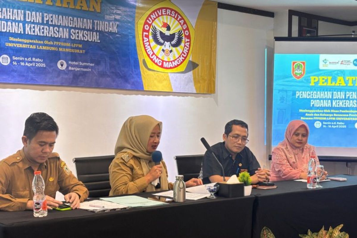 204 perempuan dan anak alami kekerasan di Kalsel pada 2025