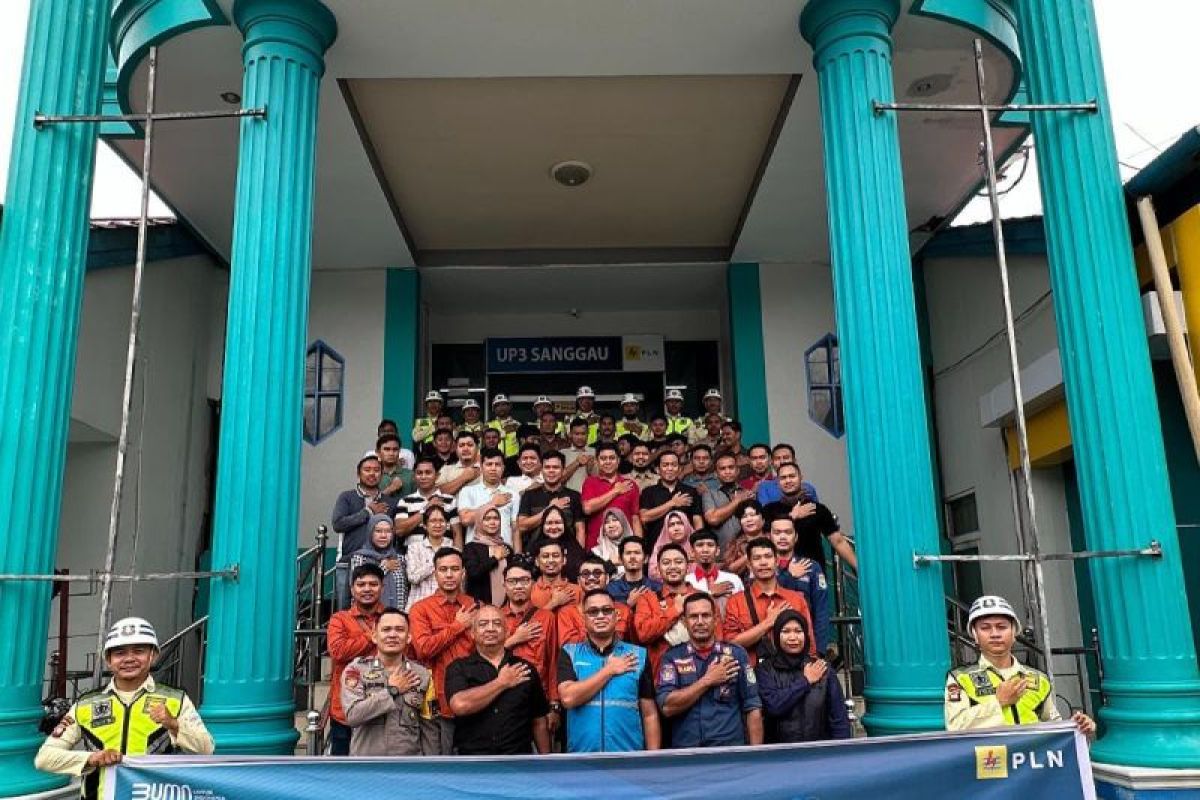 PLN UP3 Sanggau perkuat budaya kerja tangguh lewat simulasi tanggap darurat