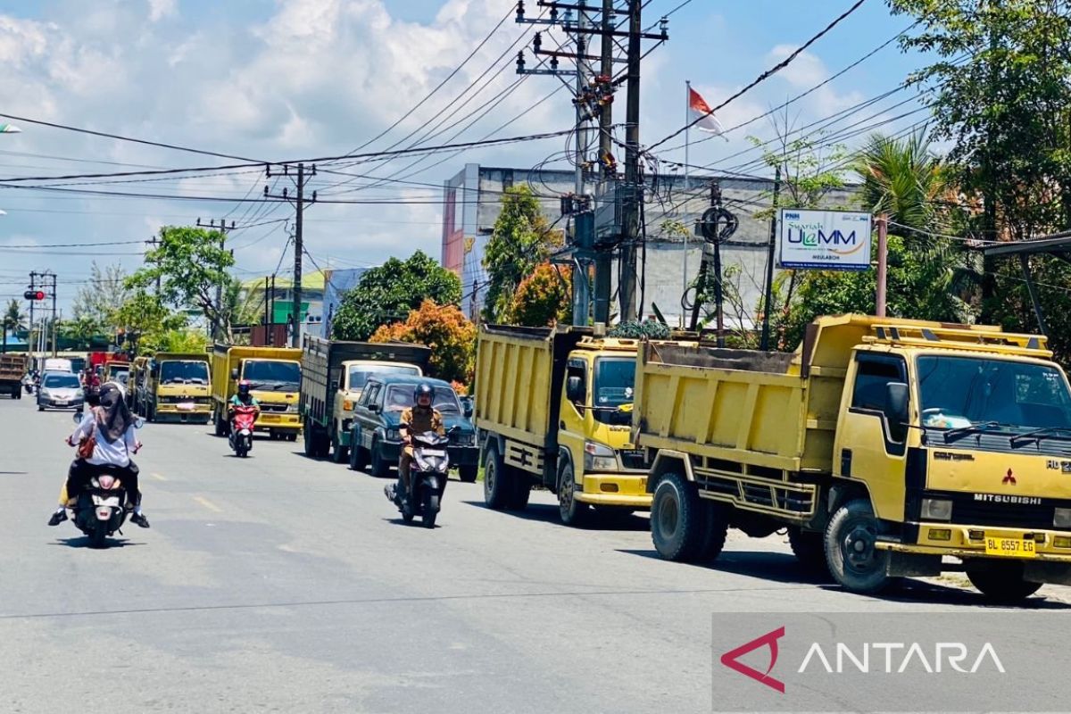 DPRK Aceh Barat temukan truk hauling batu bara pakai BBM subsidi