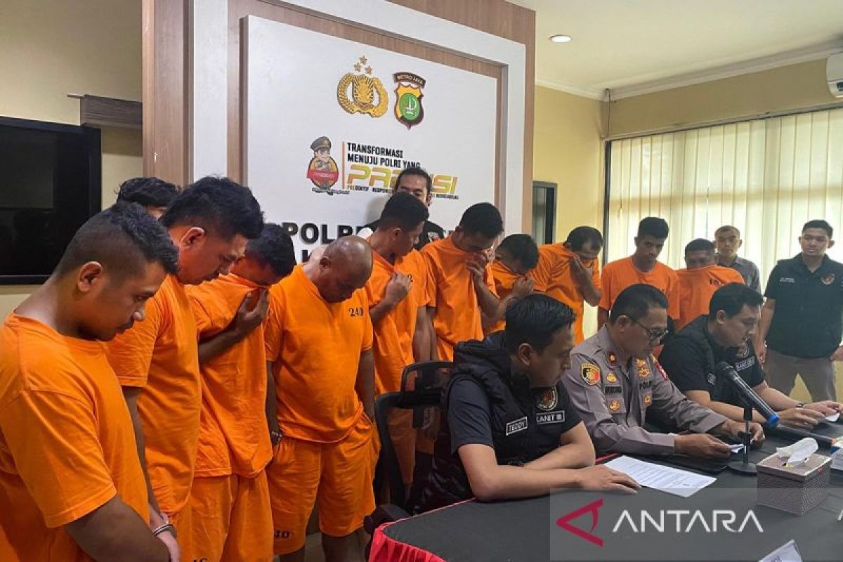 Polisi tetapkan sepuluh tersangka dalam penyerangan di Kemang