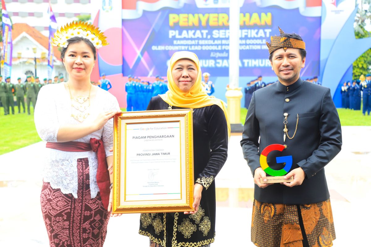 Google nobatkan Jawa Timur pelopor transformasi digital pendidikan