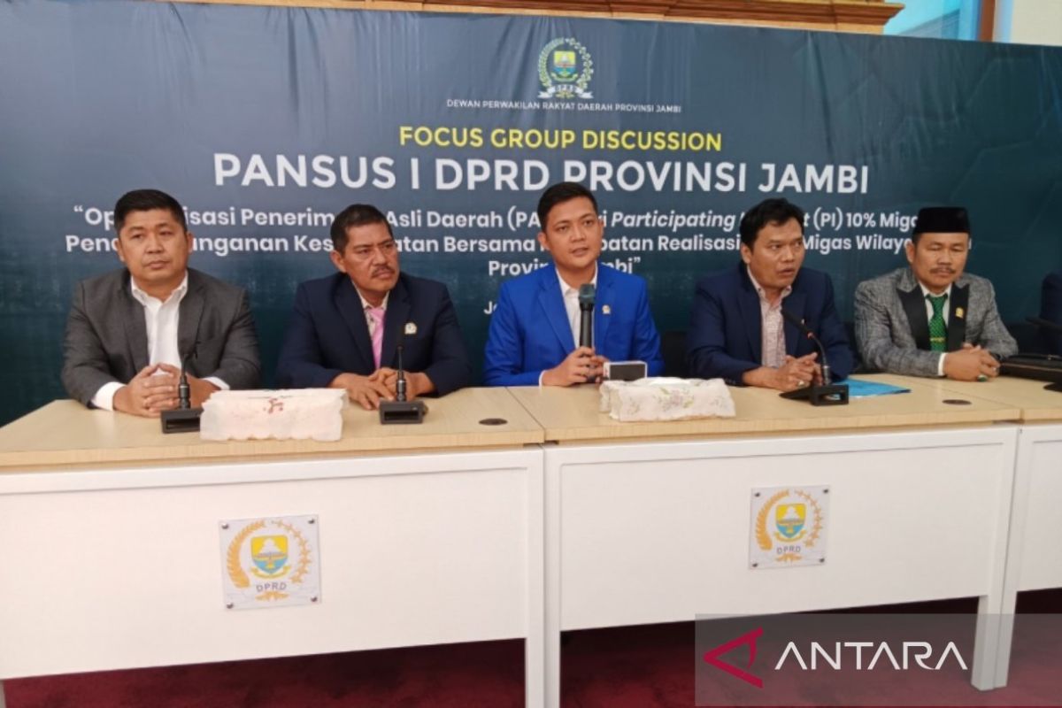 Pansus 1 DPRD Jambi Gelar FGD, Kejar PI Migas 10 Persen