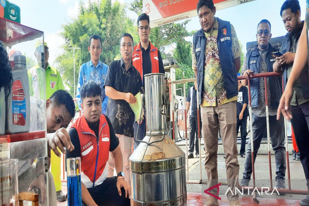 Pertamina dan Polda Kalsel pastikan kualitas BBM di SPBU terjaga