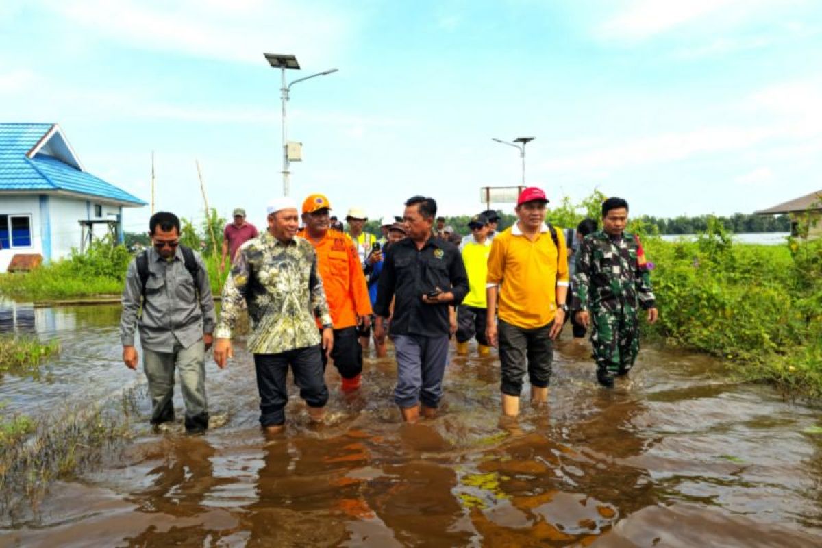 Bupati Batola sebut 1.268 rumah di Kecamatan Kuripan terdampak banjir
