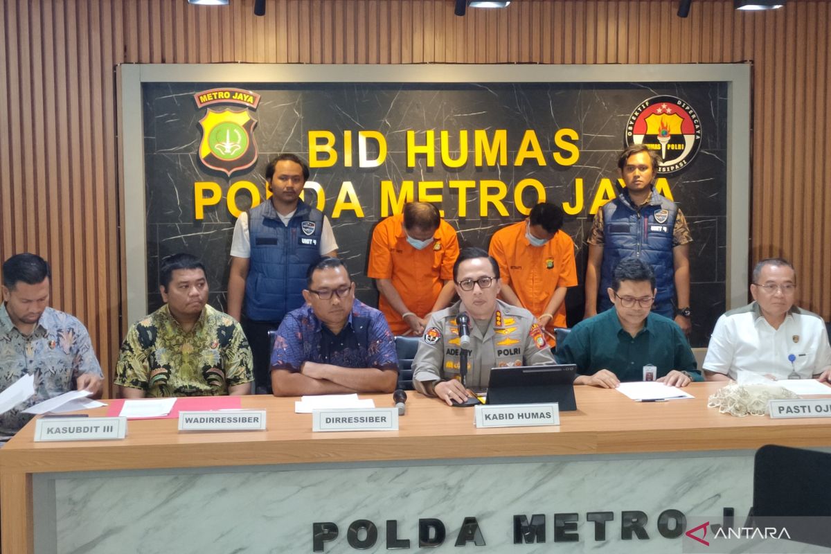 Polisi bongkar penipuan dalam jaringan dengan modus perdagangan saham