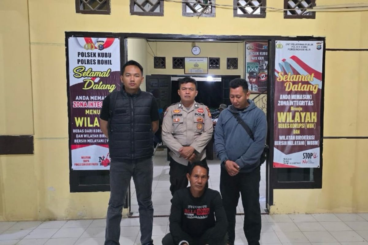Pria di Rohil dibekuk usai diduga sengaja bakar lahan