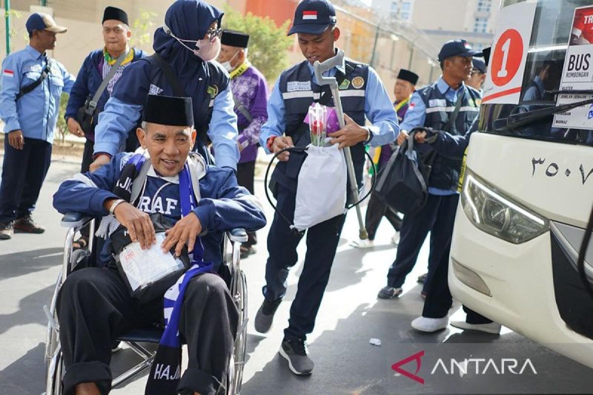 1.617 calon haji lansia tiba di Madinah, terbanyak asal Surabaya