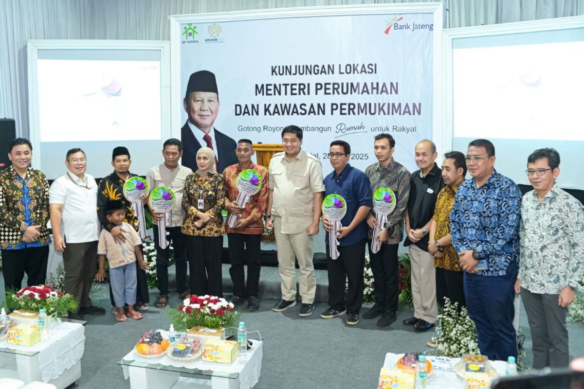 Bank Jateng dukung Program 3 Juta Rumah untuk masyarakat berpenghasilan rendah dan pekerja informal