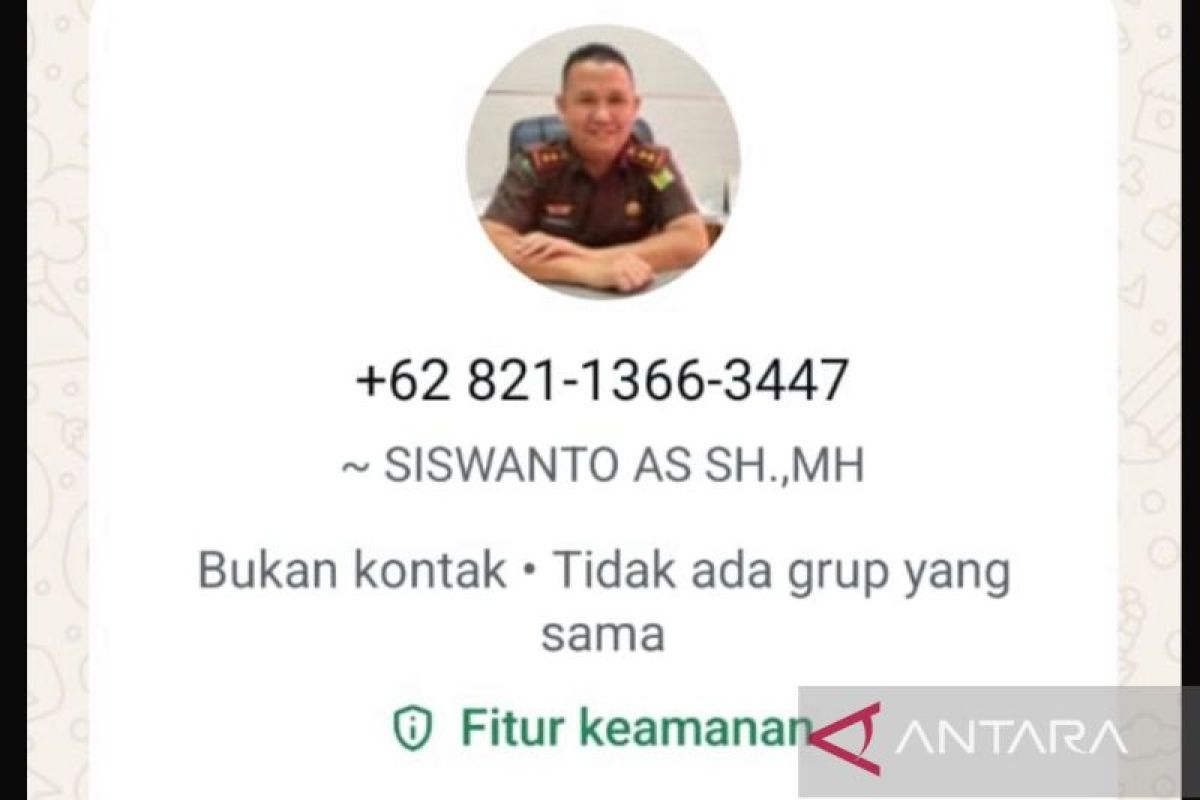 Kejari Aceh Barat minta masyarakat waspadai penipuan via WhatsApp, anggota DPRK nyaris tertipu
