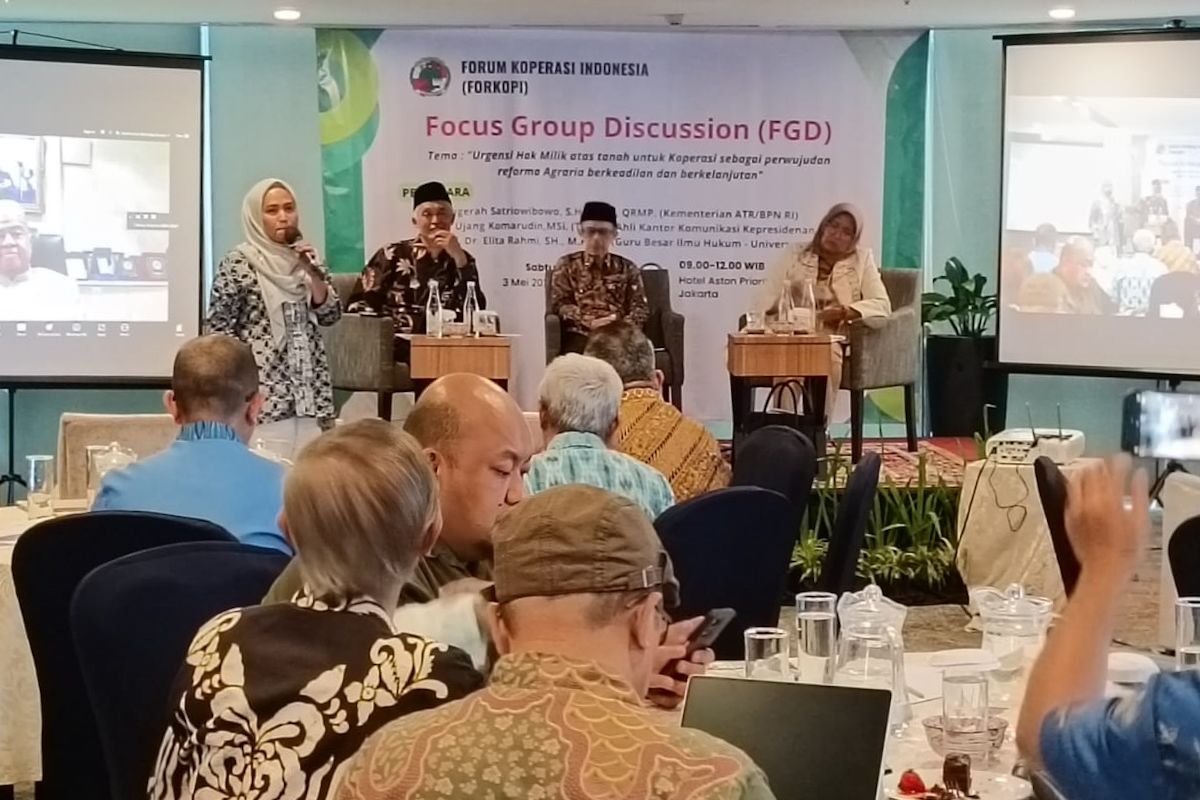 Anggota DPR dukung usulan Forkopi soal hak milik tanah untuk koperasi