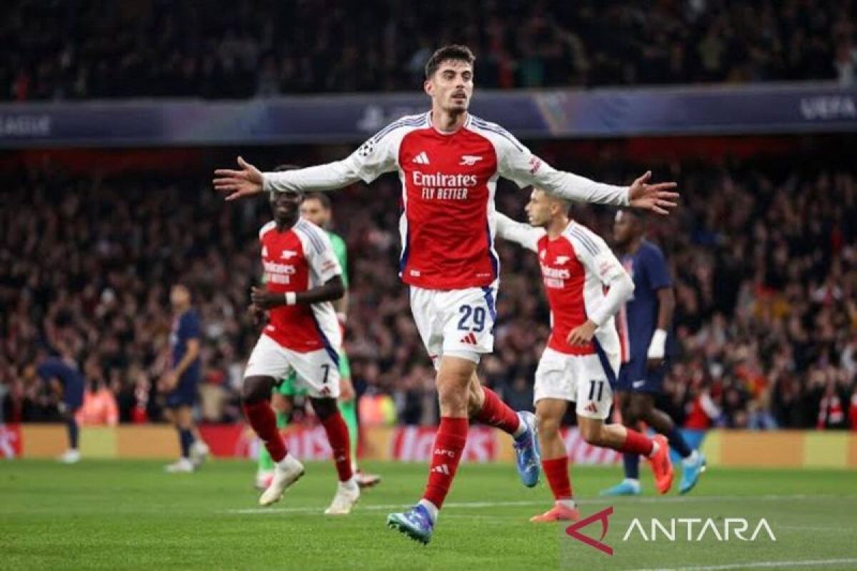 Kai Havertz dan Jorginho berpeluang perkuat Arsenal di leg kedua lawan PSG