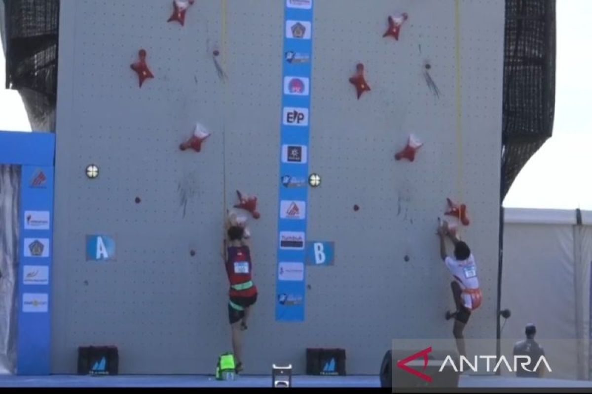 Delapan atlet speed Indonesia lolos ke putaran final IFSC 2025