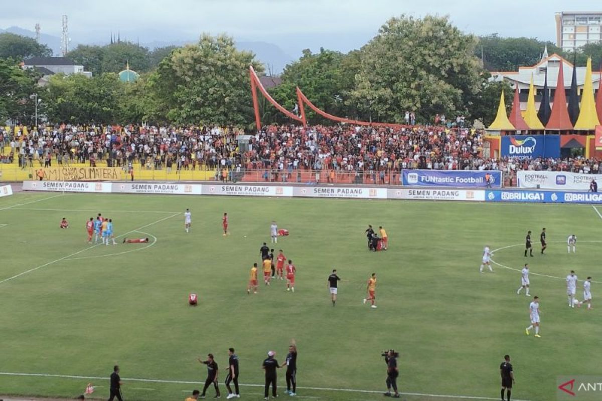 Semen Padang FC keluar dari degradasi usai kalahkan Madura United
