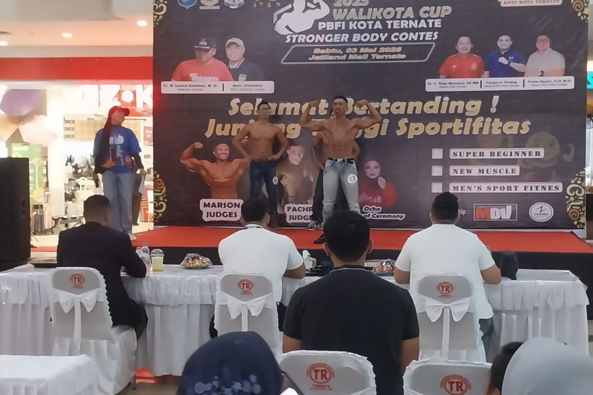 PBFI Kota Ternate gelar body contest dengan pertandingkan tiga kelas