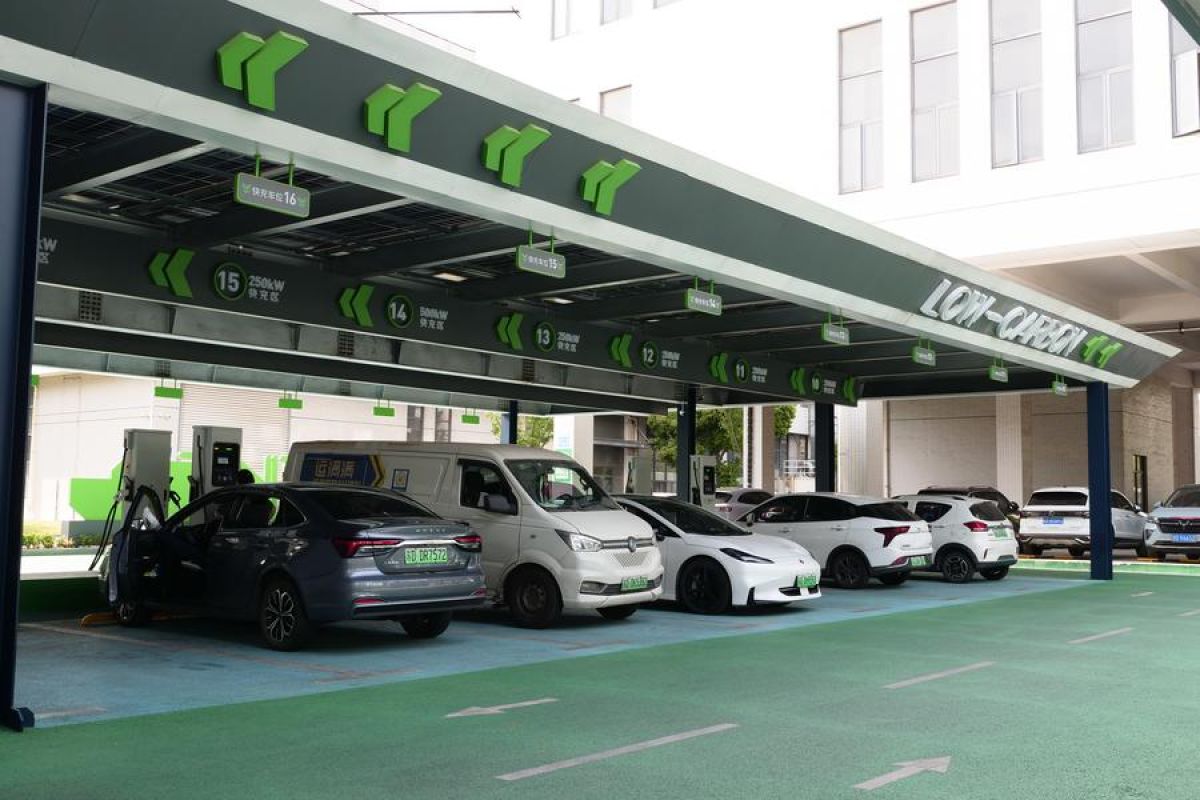 Jumlah infrastruktur pengisian daya NEV di China naik 47,6 persen